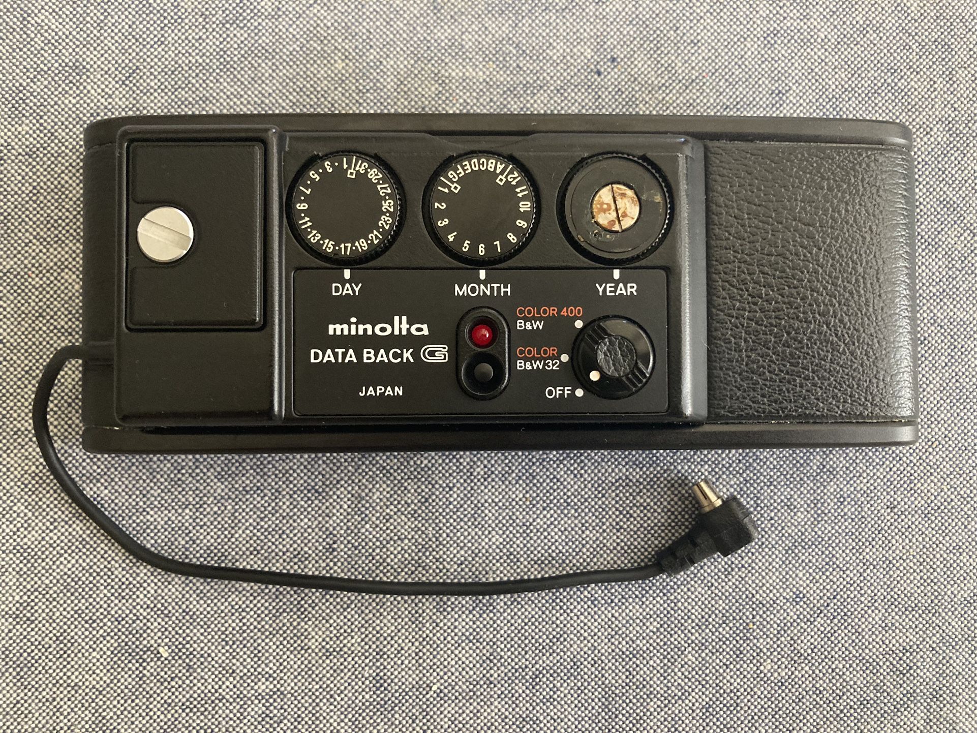 Minolta Data Back G (For Parts or Repair)