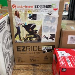 Babytrend EZride Plus Stroller With EZ-lift 34 Plus Infant Car Seat