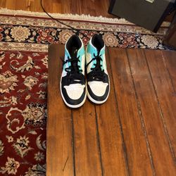 Turquoise Jorden High Top 10.5 