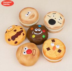 Chameleon Squishy Cookie Face ( Scented) 1 Blind Box