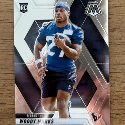 2025 Mosaic Football WOODY MARKS RC #395 Texans