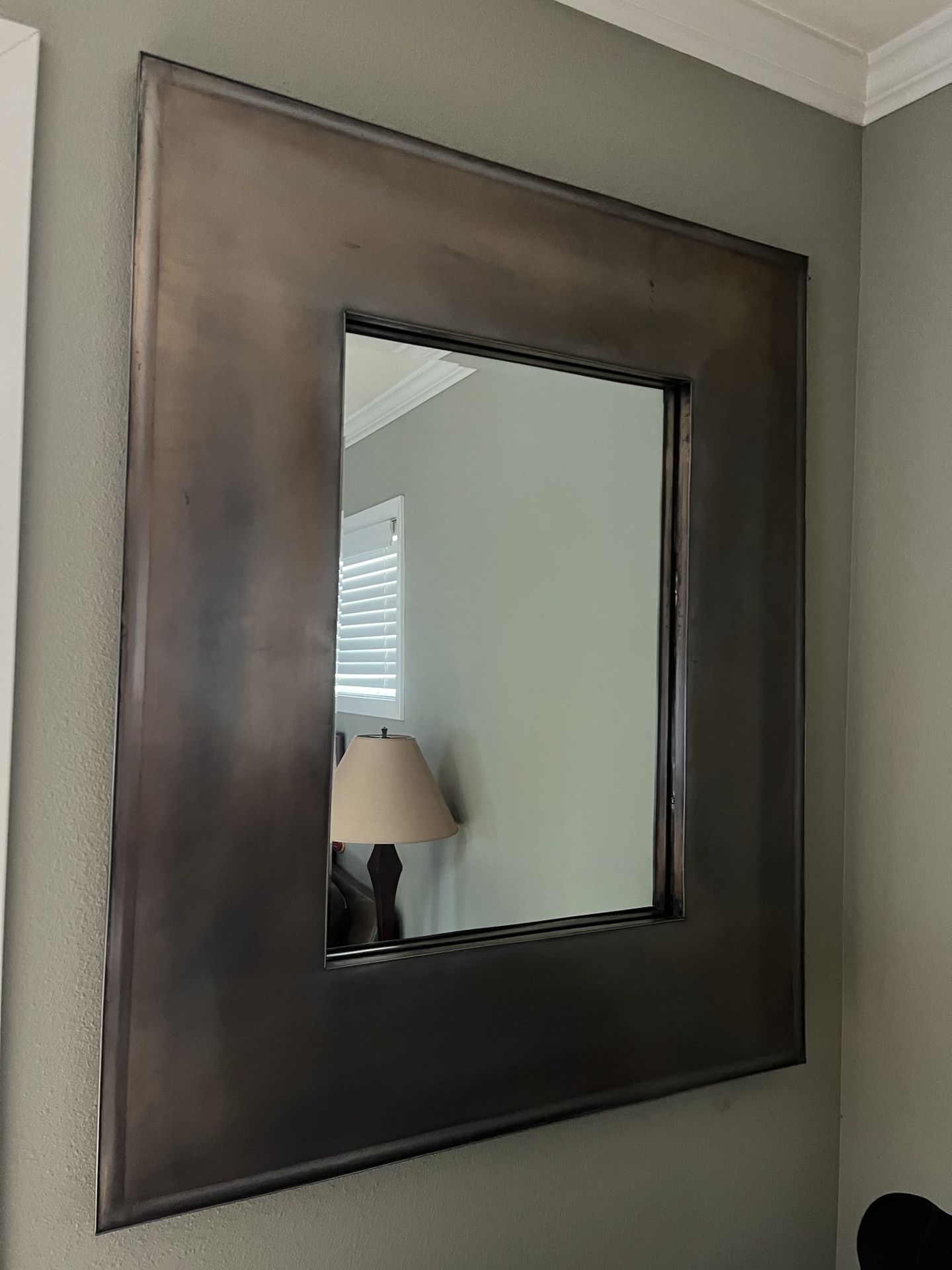Two Chairs And A Mirror For Sale