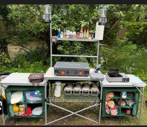 Cabela's deluxe campers kitchen