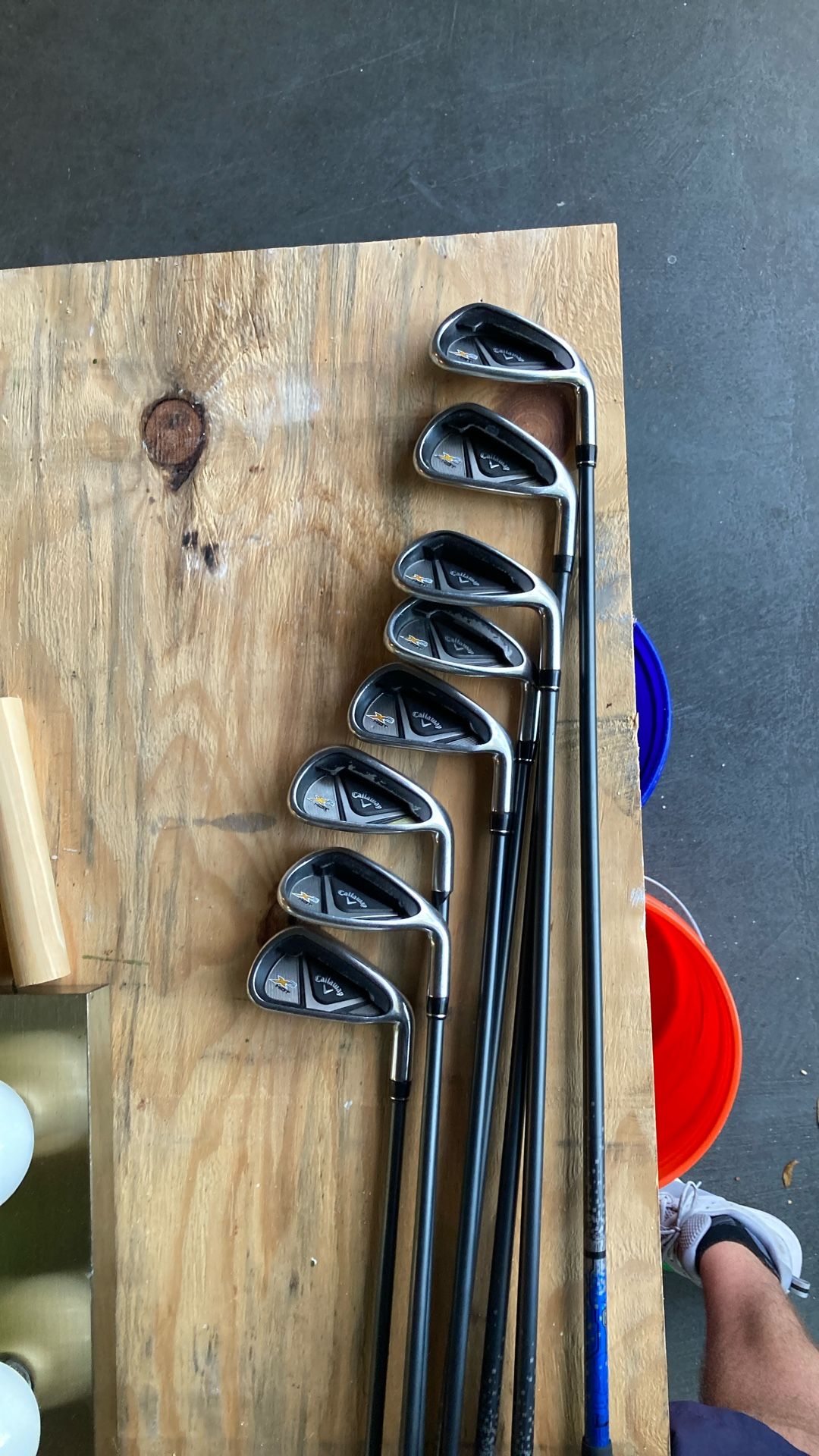 Callaway X2 Hot Iron Set 5-SW Graphite Regular