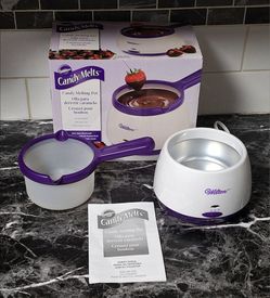 WILTON CANDY MELTS MELTING POT - COMPLETE WITH BOX & MANUAL - TESTED