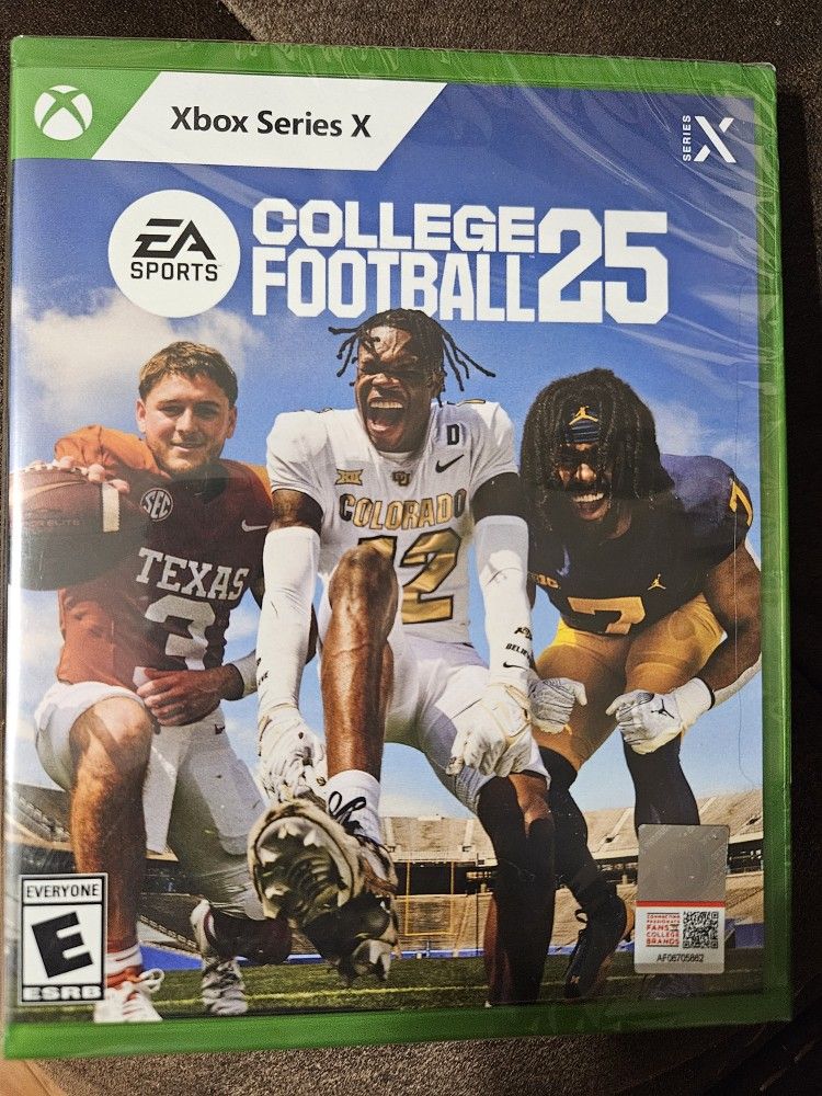 BRAND NEW COLLEGE FOOTBALL 25