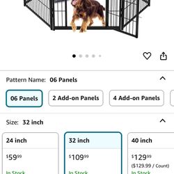 Dog pen (new) (Read ad before messaging)