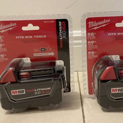 M18 Red Lithium XC 5.0 Battery 