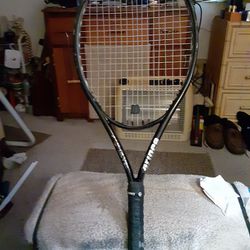 Prince Silver Carbon Tennis Racket 