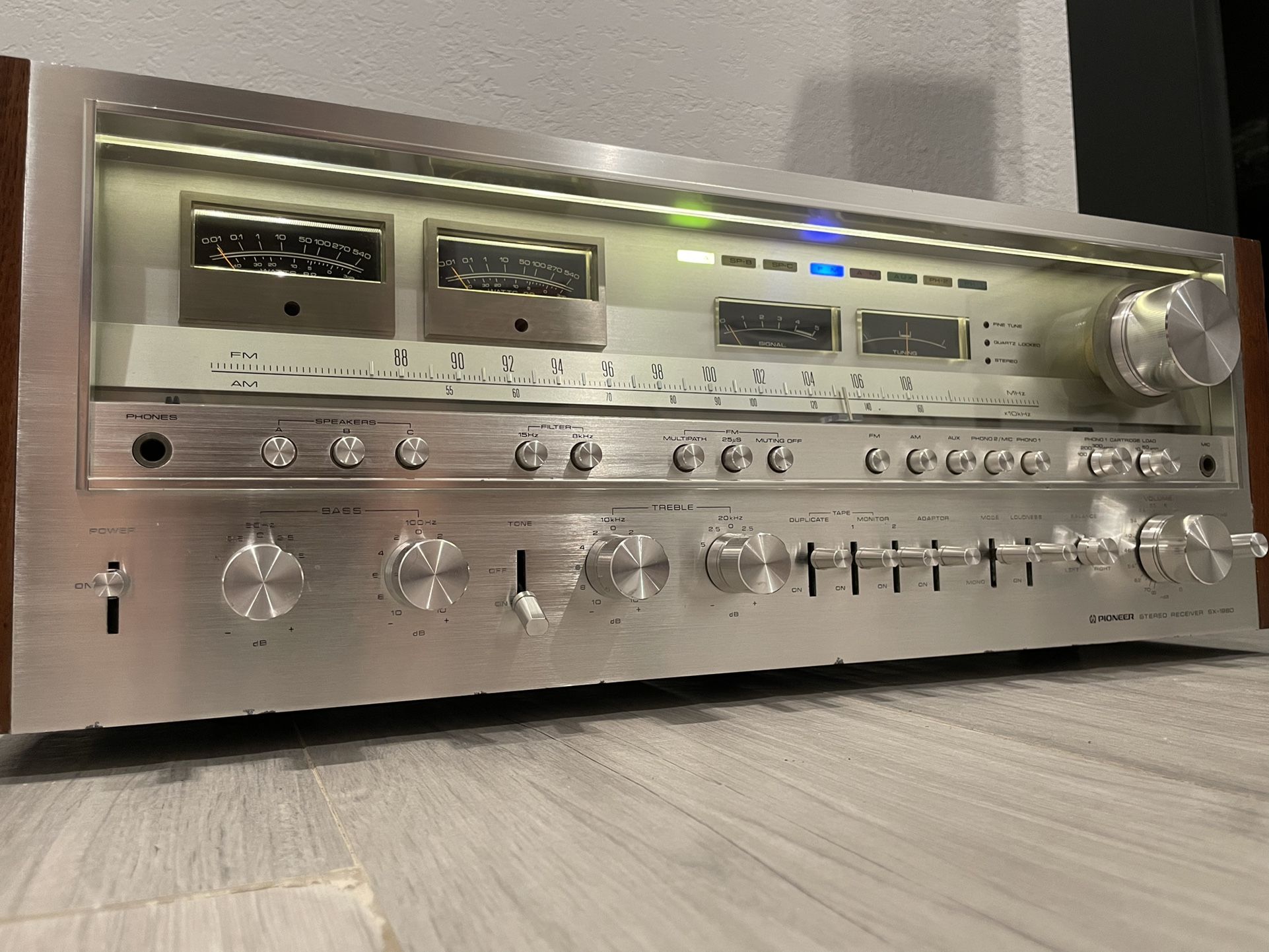 The Legendary PIONEER SX-1980 Vintage Stereo Receiver