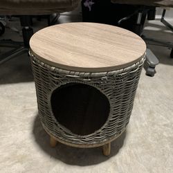 Cat Stool Cubby Hideout Stool Feline Per Storage 