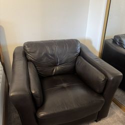 Brown Leather Chair
