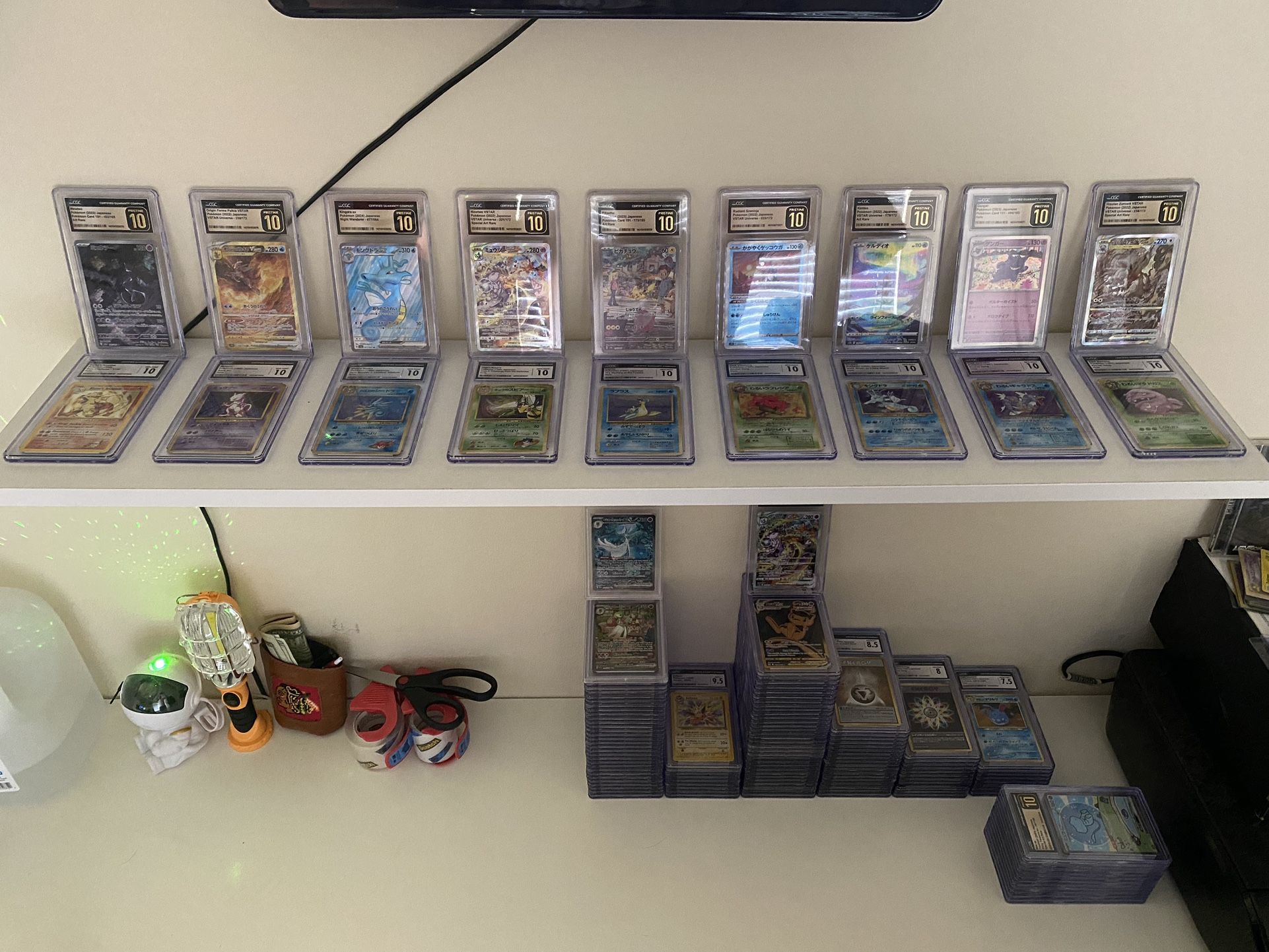 Pokemon Cards - Cgc Graded 10 And Pristine - Gem Mints
