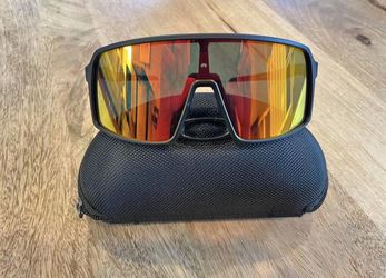 Oakley Sutro Black w/ Red Prizm Lens