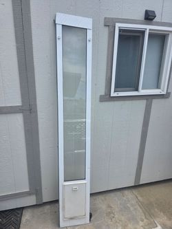 Dog sliding door