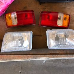 Ford Ranger Headlights, Tail lights.
