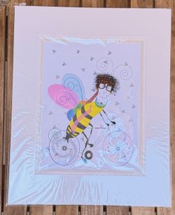“Born to Bee Wild” — Whimsical Cycling Bee Illustration by Sergio Lalaian