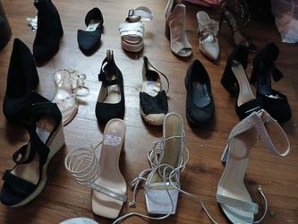 Lady schoe wear