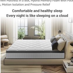 8 Inch Twin Mattress In The Box 