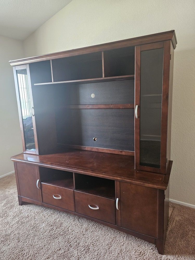 TV Stand Wood Cabinet