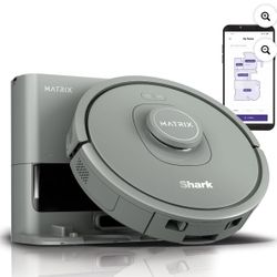 Shark Aspiradora Robot Autovaciable Matrix Que No Deja Manchas en Alfombras y Pisos Duros, sin Bolsa, con Capacidad de 30 Días, Mapeo Preciso Del Hoga