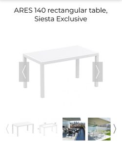 Outdoor-patio dining table