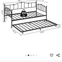 Twin Daybed With Trundle