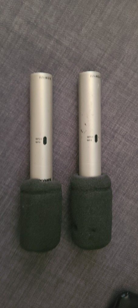 Shure Ksm 109 Stereo Pair Condenser Microphone
