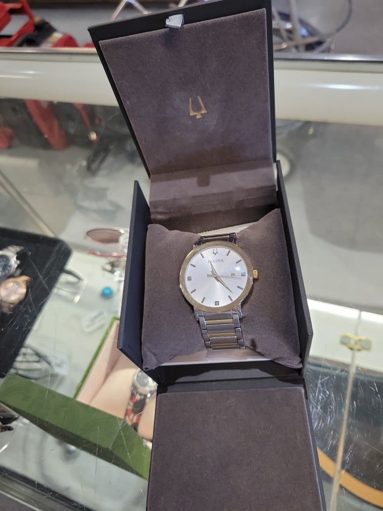 Bulova Two Tone Watch
