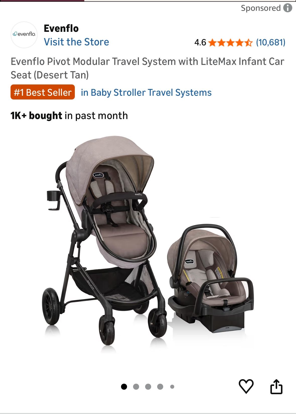 Evenflo Pivot Stroller
