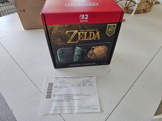Nintendo Switch 2 – The Legend of Zelda 40th Anniversary Edition
