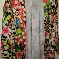 Ladies Large Jungle Print Jacket 