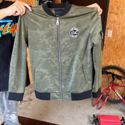 Navy Green Bomber Jacket Brand Semir