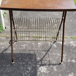 Antique Record Table