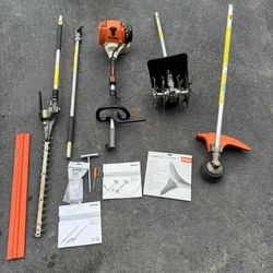 Stihl KM90R Kombi With Attachments You See In The Pictures. 