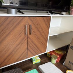 Media Console Cabinet