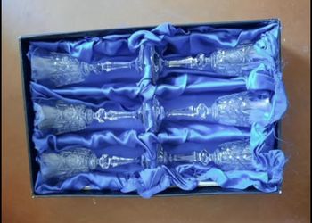 Bohemia Crystal Glasses Set of 6