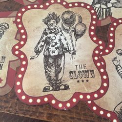 Circus Party Posters