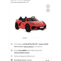 Kids Electric Car Like New