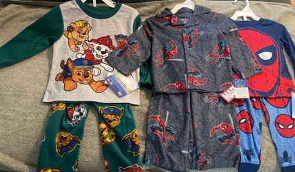 Spider Man & Paw Patrol Pajama 2T