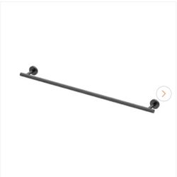 Level 24 in. Towel Bar in Matte Black