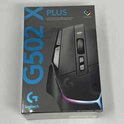 Logitech G502 X Plus Wireless Gaming Mouse - Black