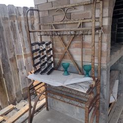 Glass And Wine  Rack