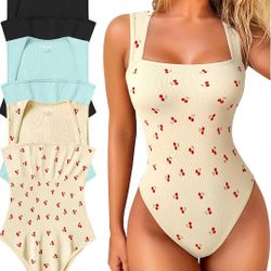 OQQ BODYSUIT, CROP TOP,DRESS