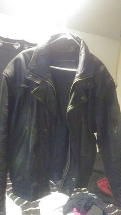 Saxony leather jacket