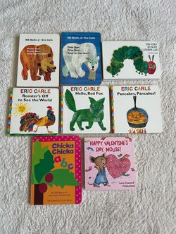Baby/Toddler Board Books Eric Carle, etc.