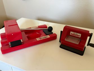 Sizzix and sizzix side kick machines and diecuts