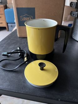 Vintage Small Liquid Warming Pot