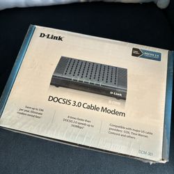 New Discus 3.0 Cable Modem (D-Link)