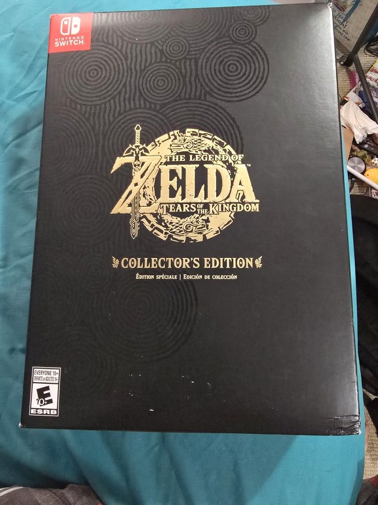 Legend Of Zelda tiers of the kingdom collector's edition